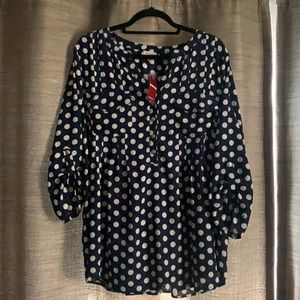 Plus size blouse from Avenue 18/20